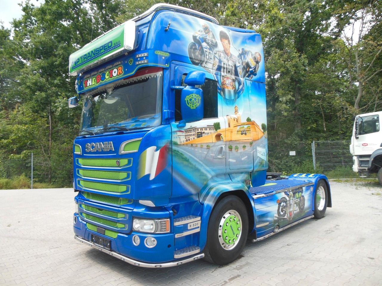 Scania R520, V8, ROSSI, LEDER, TOP!!! - Влекач: снимка 1 Scania R520, V8, ROSSI, LEDER, TOP!!! - Влекач: снимка 1