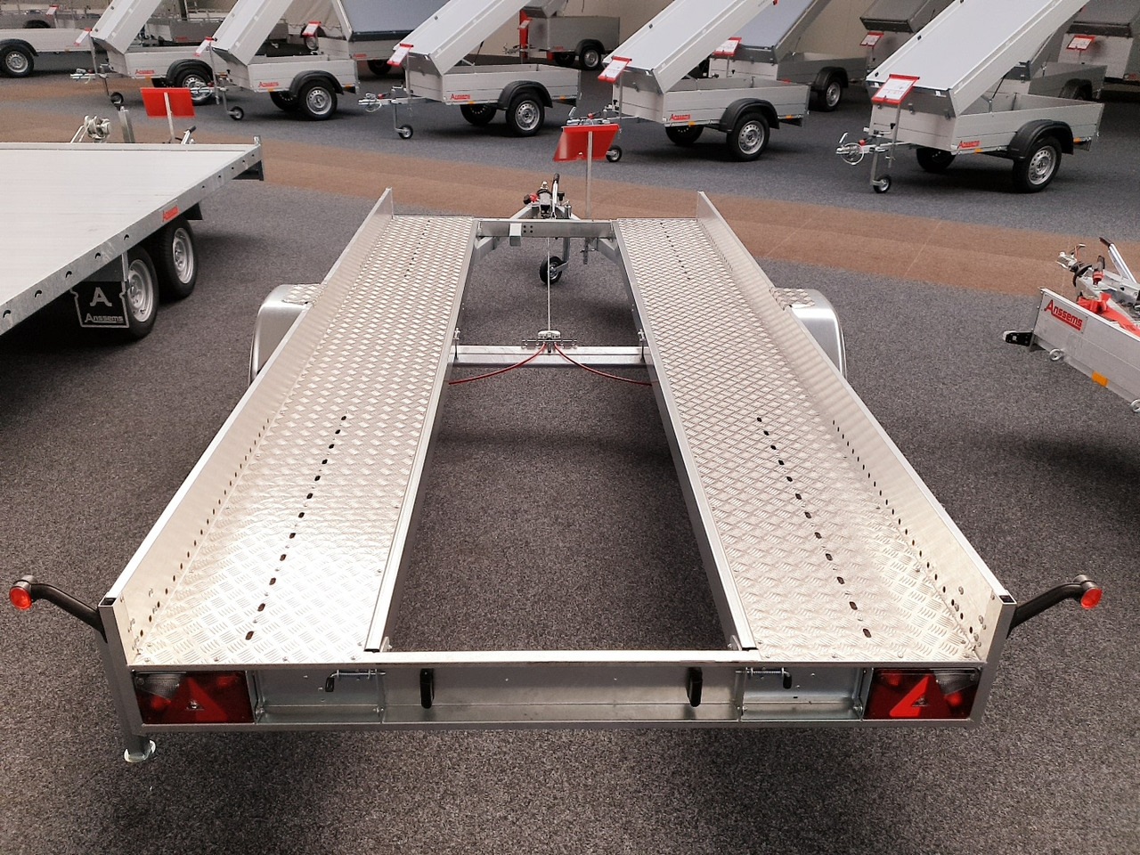 Anssems AMT ECO 1300 light 340x180x18cm (L) 1300kg - Автовоз ремарке: снимка 5 Anssems AMT ECO 1300 light 340x180x18cm (L) 1300kg - Автовоз ремарке: снимка 5