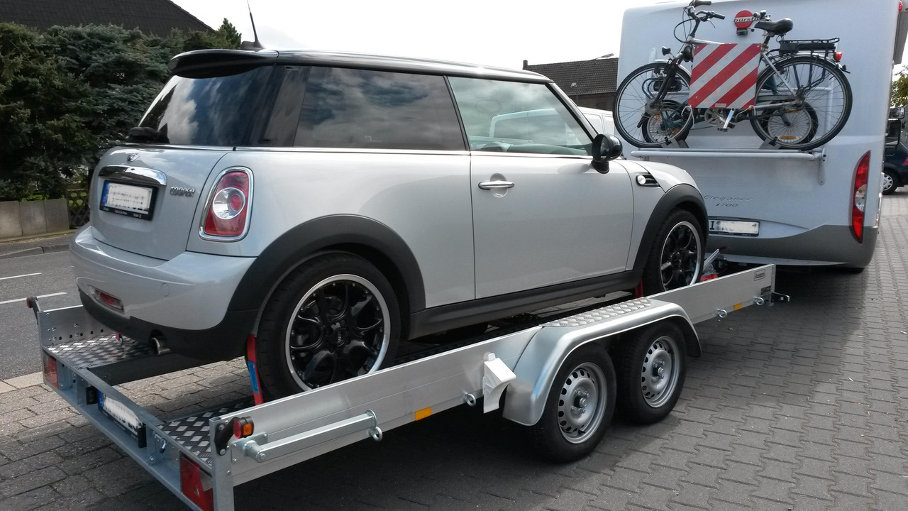 Anssems AMT ECO 2000 light 400x188x18cm (XL) Alurampen 2000kg Wohnmobilanhänger Januar Aktion - Автовоз ремарке: снимка 2 Anssems AMT ECO 2000 light 400x188x18cm (XL) Alurampen 2000kg Wohnmobilanhänger Januar Aktion - Автовоз ремарке: снимка 2