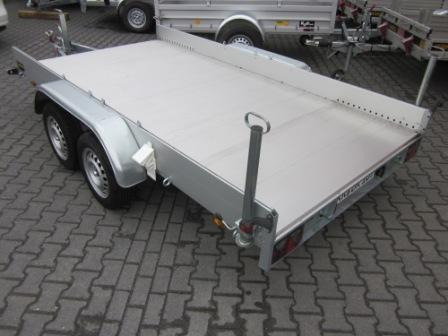 Anssems Transporter AMT 1500 340x170x18cm Aluboden Alurampen 1500kg - Бордово ремарке/ Платформа: снимка 4 Anssems Transporter AMT 1500 340x170x18cm Aluboden Alurampen 1500kg - Бордово ремарке/ Платформа: снимка 4