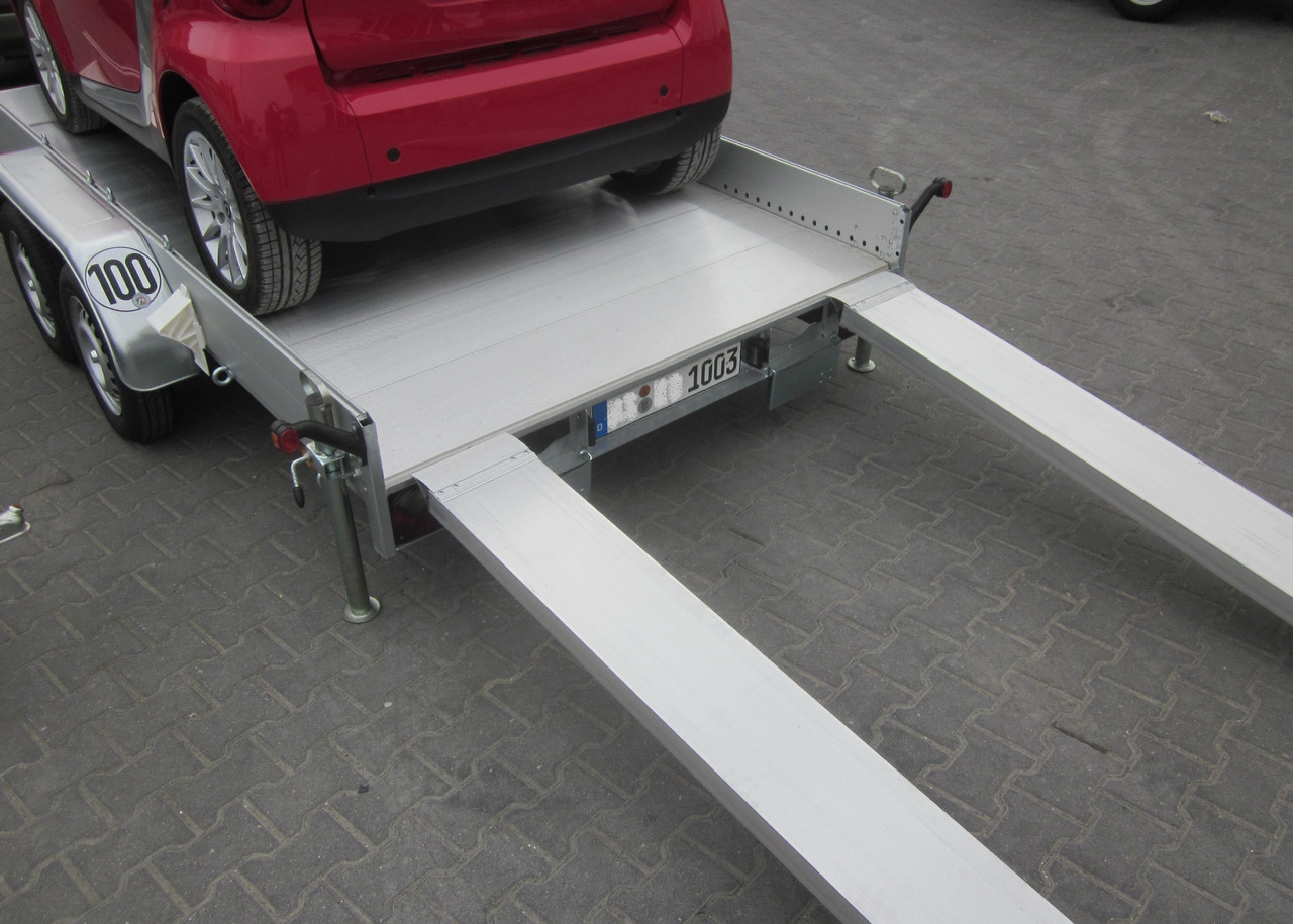 Anssems Transporter AMT 1500 340x170x18cm Aluboden Alurampen 1500kg - Бордово ремарке/ Платформа: снимка 5 Anssems Transporter AMT 1500 340x170x18cm Aluboden Alurampen 1500kg - Бордово ремарке/ Платформа: снимка 5