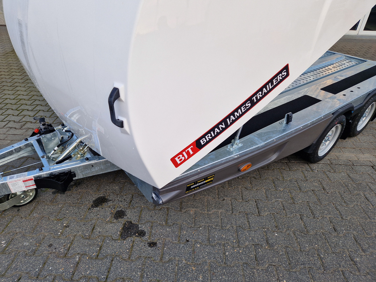 BJT Race Shuttle 2 Transporter 430x195x160cm ankippbar 2600kg Modell 2024 - Автовоз ремарке: снимка 3 BJT Race Shuttle 2 Transporter 430x195x160cm ankippbar 2600kg Modell 2024 - Автовоз ремарке: снимка 3