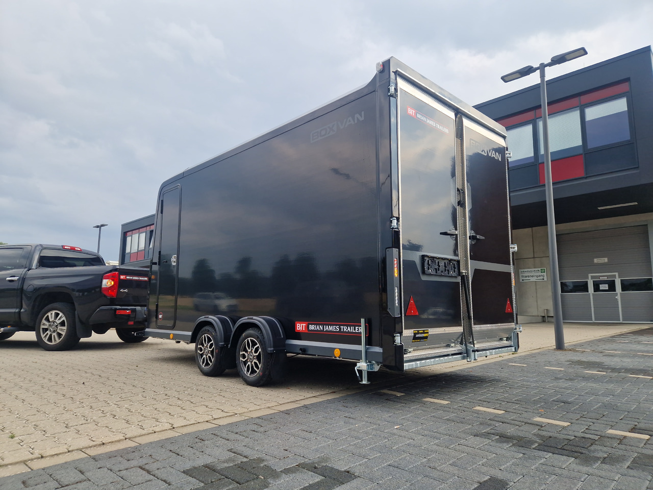 Ремарке за кола BOX VAN 600-4018-27-2-12-B 400x180x200cm Seitentüren Zurrsystem GFK aero: снимка 8