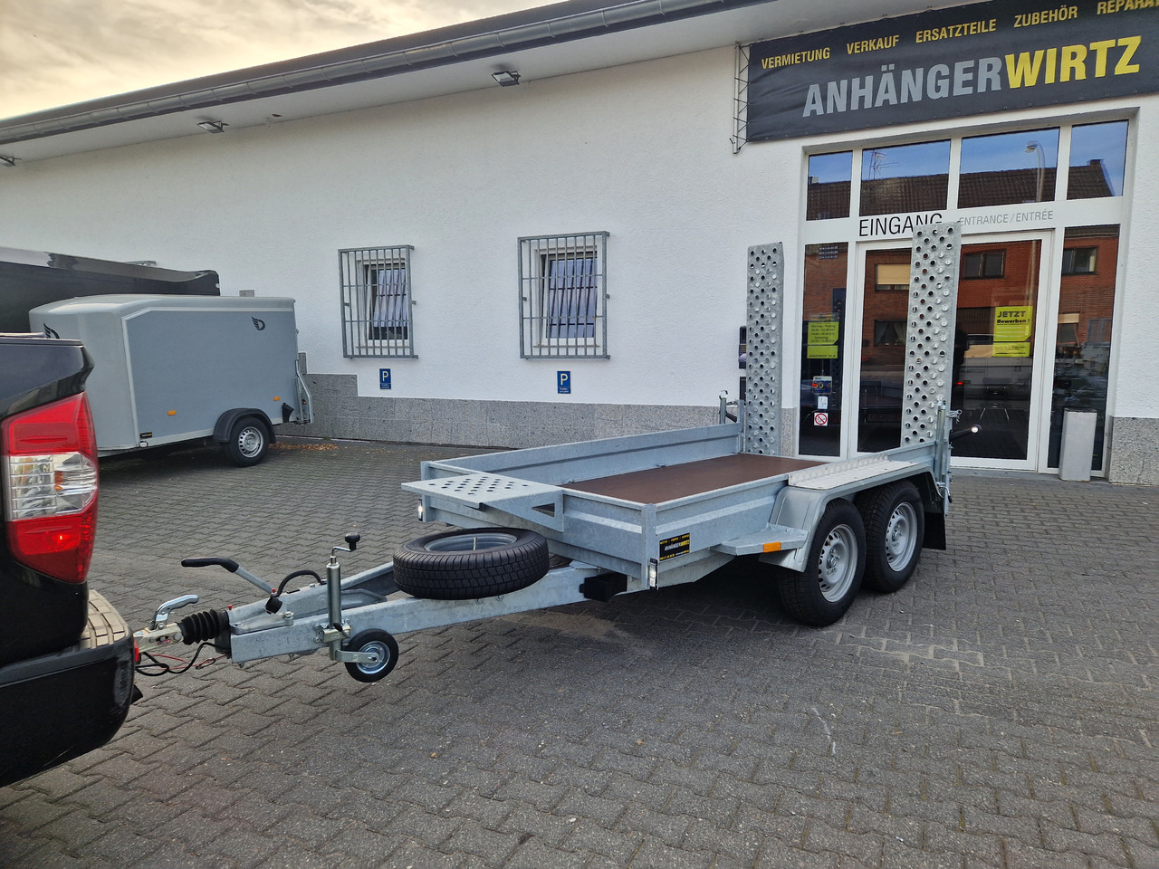 Baggeranhänger BUILDER M+ 300x158x20cm breit Auffahrrampen Reserverad 3000kg - Ремарке за строителна техника: снимка 2 Baggeranhänger BUILDER M+ 300x158x20cm breit Auffahrrampen Reserverad 3000kg - Ремарке за строителна техника: снимка 2
