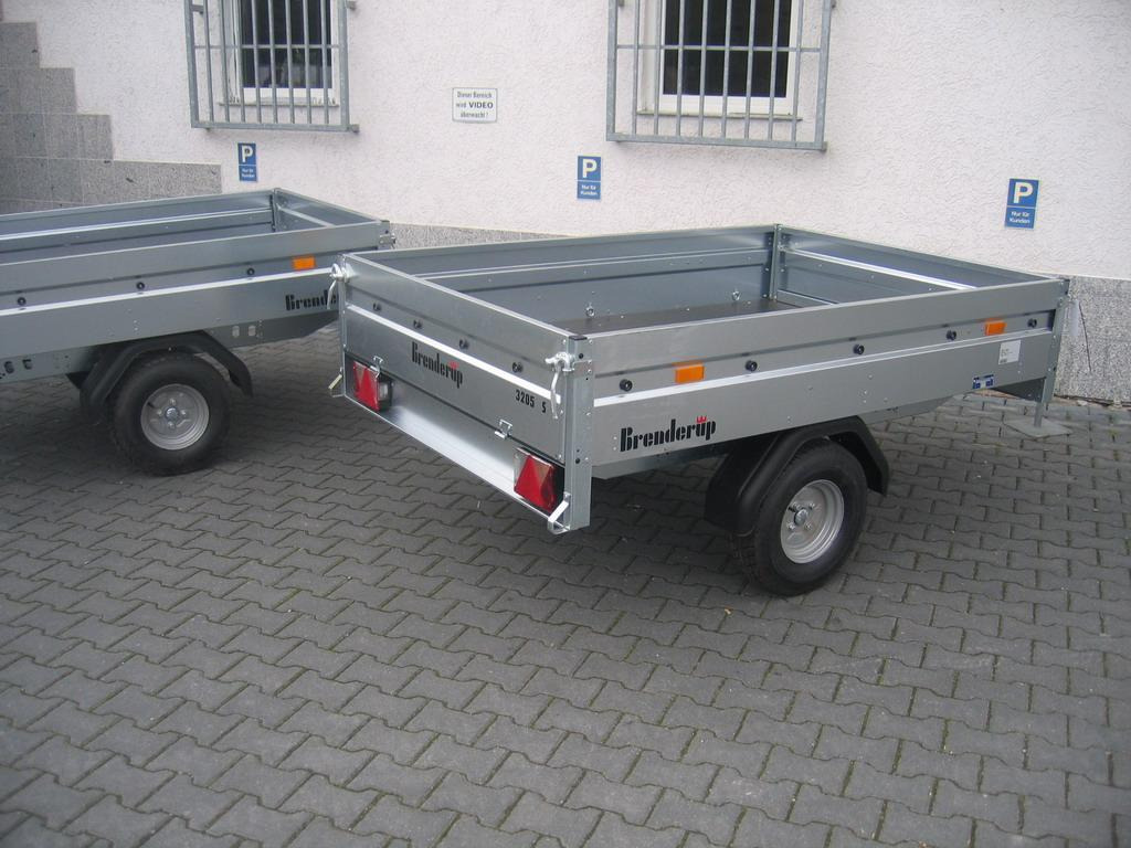 Brenderup 3205 SUB 750 204x142x35cm (XS) 750kg TOPSELLER - Бордово ремарке/ Платформа: снимка 5 Brenderup 3205 SUB 750 204x142x35cm (XS) 750kg TOPSELLER - Бордово ремарке/ Платформа: снимка 5