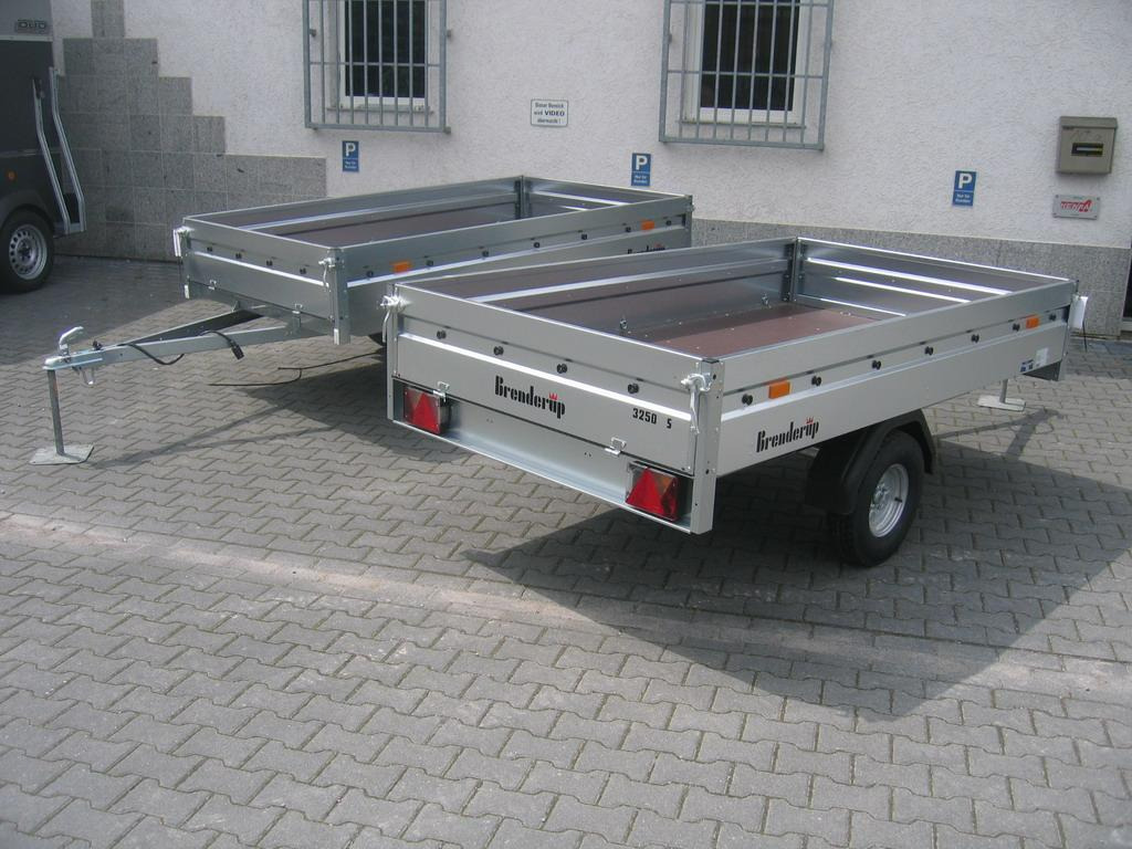 Brenderup 3205 SUB 750 204x142x35cm (XS) 750kg TOPSELLER - Бордово ремарке/ Платформа: снимка 4 Brenderup 3205 SUB 750 204x142x35cm (XS) 750kg TOPSELLER - Бордово ремарке/ Платформа: снимка 4