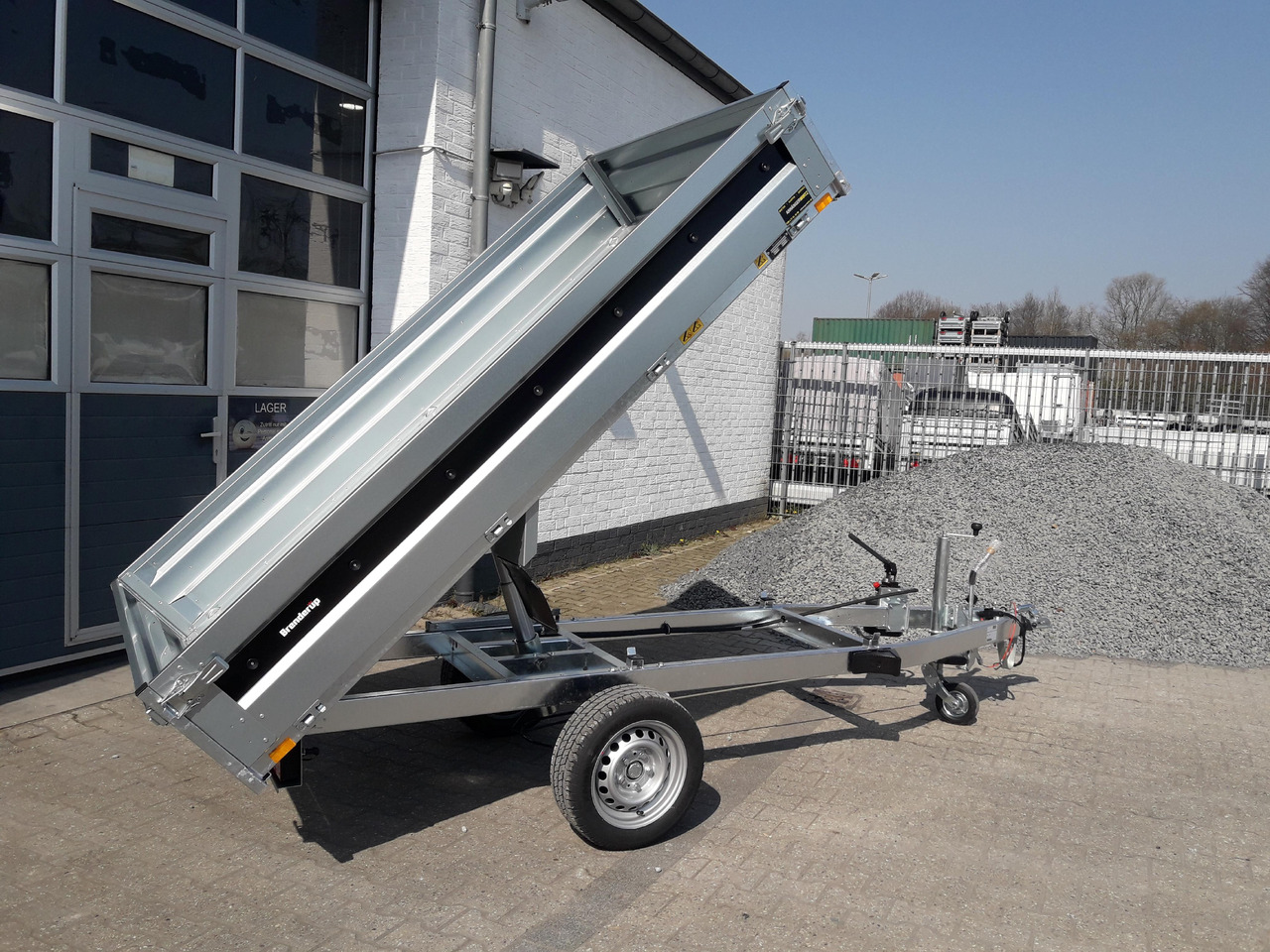 Brenderup Kipper BT 4260 SB 259x143x35cm Stahlwände Stahlboden (S) 1800kg - Самосвал ремарке: снимка 1 Brenderup Kipper BT 4260 SB 259x143x35cm Stahlwände Stahlboden (S) 1800kg - Самосвал ремарке: снимка 1