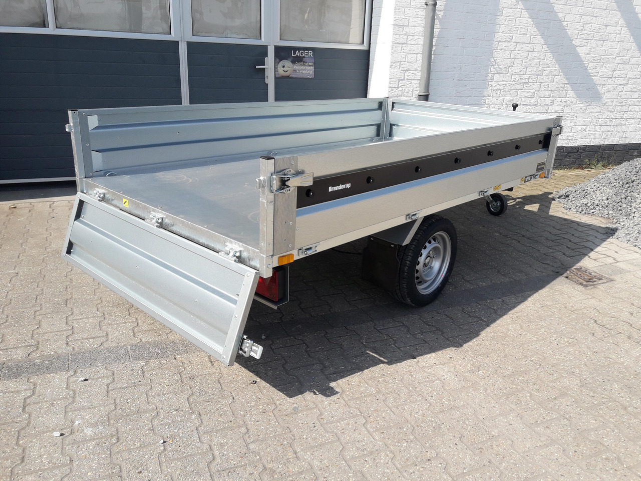 Brenderup Kipper BT 4260 SB 259x143x35cm Stahlwände Stahlboden (S) 1800kg - Самосвал ремарке: снимка 5 Brenderup Kipper BT 4260 SB 259x143x35cm Stahlwände Stahlboden (S) 1800kg - Самосвал ремарке: снимка 5