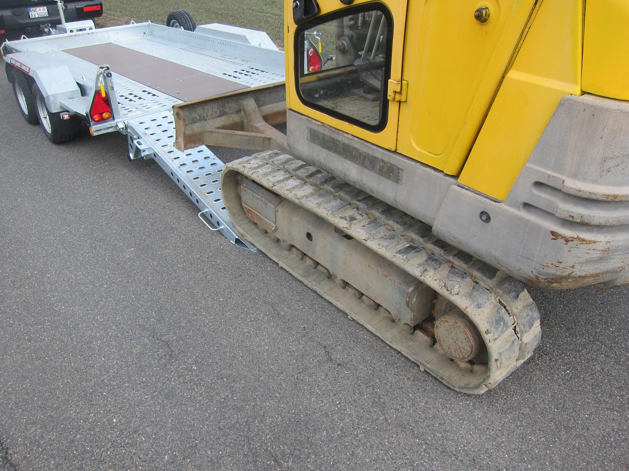 Brian James Digger Plant 543-3217-35 320x170cm Schaufelablage Rampen Reserverad 3500kg - Ремарке за строителна техника: снимка 3 Brian James Digger Plant 543-3217-35 320x170cm Schaufelablage Rampen Reserverad 3500kg - Ремарке за строителна техника: снимка 3