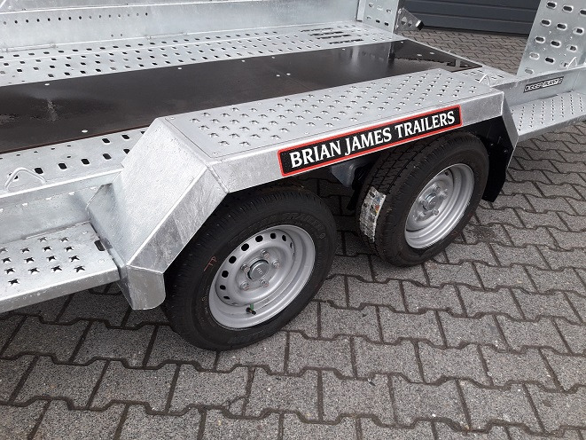 Brian James Digger Plant 543-3717-35-2 370x170cm 3500kg Rampen Reserverad 2736kg Nutzlast Aktion 24 - Ремарке за строителна техника: снимка 5 Brian James Digger Plant 543-3717-35-2 370x170cm 3500kg Rampen Reserverad 2736kg Nutzlast Aktion 24 - Ремарке за строителна техника: снимка 5