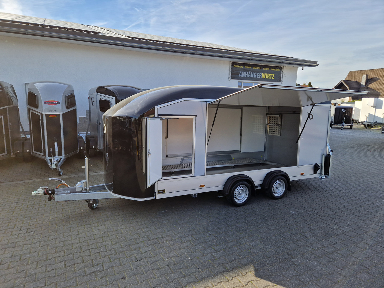 Cargo Roadster 1000 480x200x206cm Poly grey Seitenklappe & Tür ASR CAR Pullman 100km/H 3500kg 2025 - Затворена каросерия ремарке: снимка 1 Cargo Roadster 1000 480x200x206cm Poly grey Seitenklappe & Tür ASR CAR Pullman 100km/H 3500kg 2025 - Затворена каросерия ремарке: снимка 1