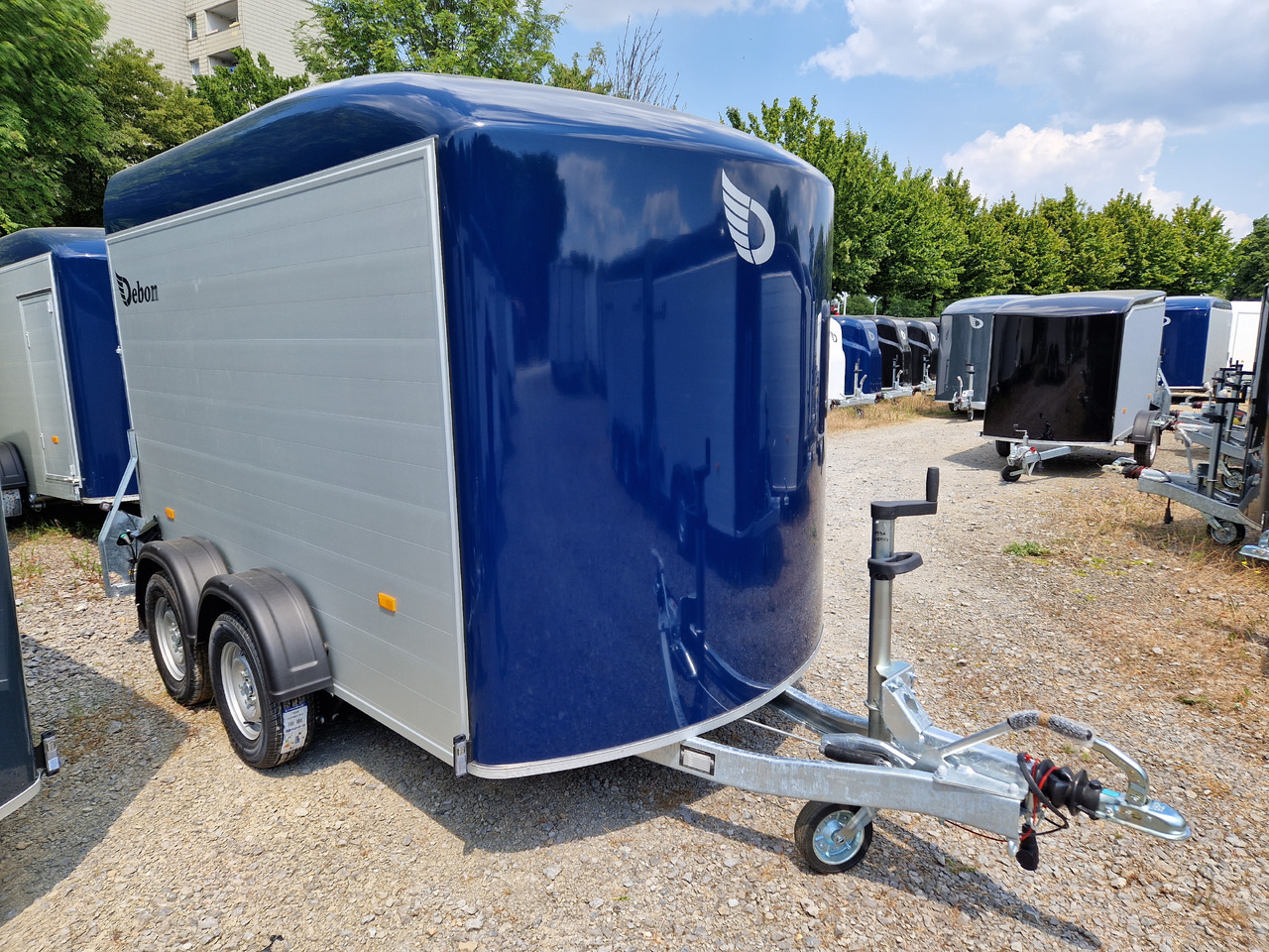 Cargo Roadster 500 312x167x199cm Alu Poly royalblue Pullman 100 km/H 2000kg Abverkauf - Затворена каросерия ремарке: снимка 1 Cargo Roadster 500 312x167x199cm Alu Poly royalblue Pullman 100 km/H 2000kg Abverkauf - Затворена каросерия ремарке: снимка 1
