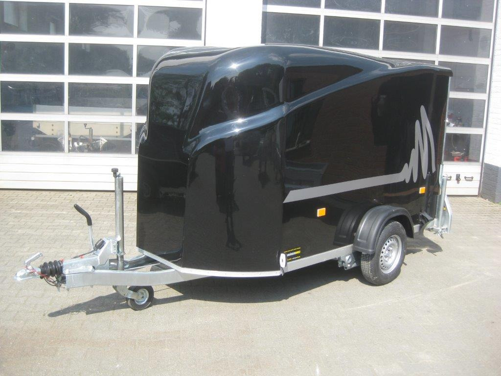 Debon Cargo 1300 300x152x168cm black aerodynamik Pullman II 100km/H 1300kg Modell 2024 - Затворена каросерия ремарке: снимка 2 Debon Cargo 1300 300x152x168cm black aerodynamik Pullman II 100km/H 1300kg Modell 2024 - Затворена каросерия ремарке: снимка 2