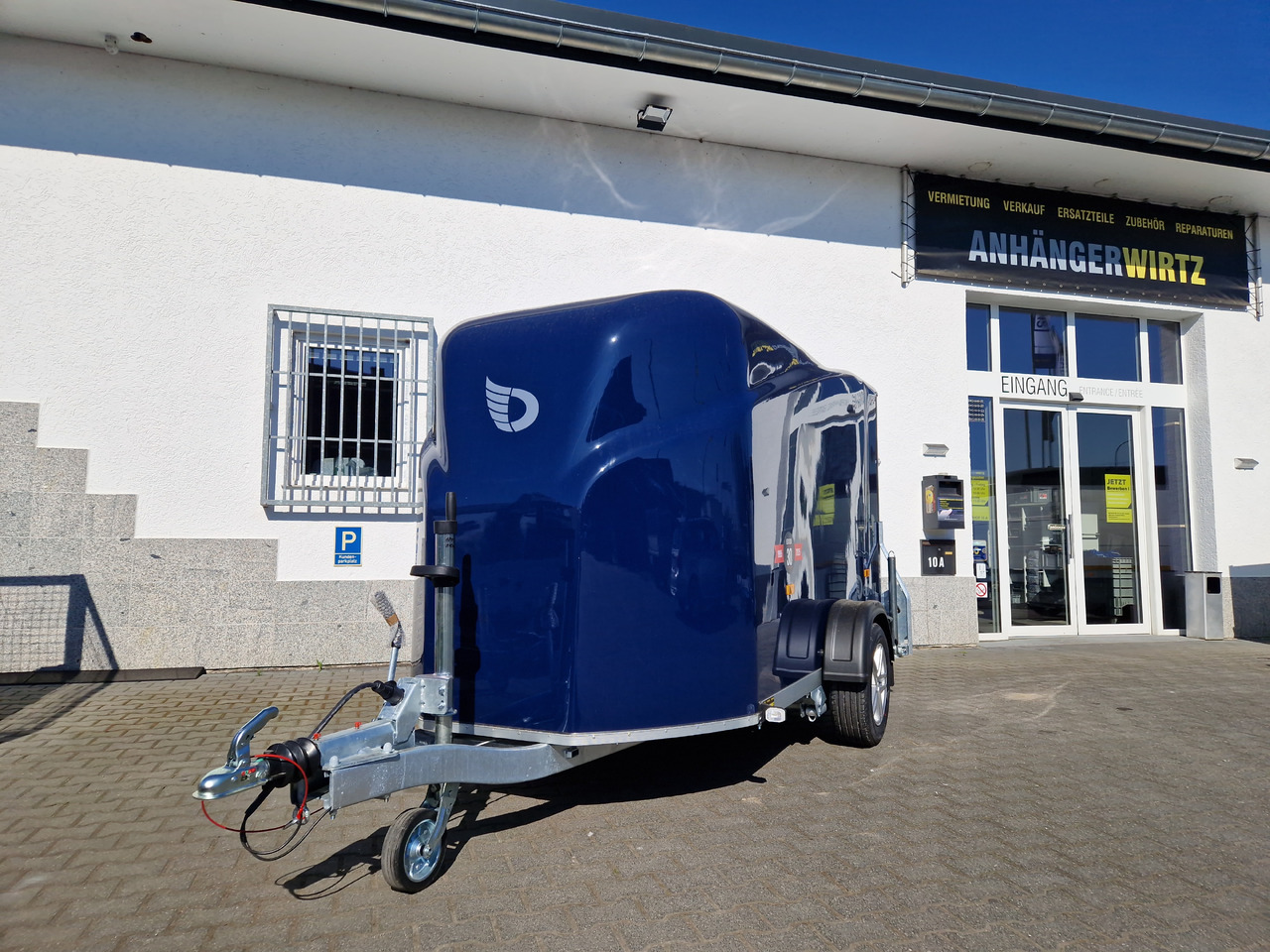 Debon Cargo 1300 300x152x168cm royal blau Seitentür Alufelgen Pullman 1300kg 100km/H Modell 2025 - Ремарке за кола: снимка 5 Debon Cargo 1300 300x152x168cm royal blau Seitentür Alufelgen Pullman 1300kg 100km/H Modell 2025 - Ремарке за кола: снимка 5