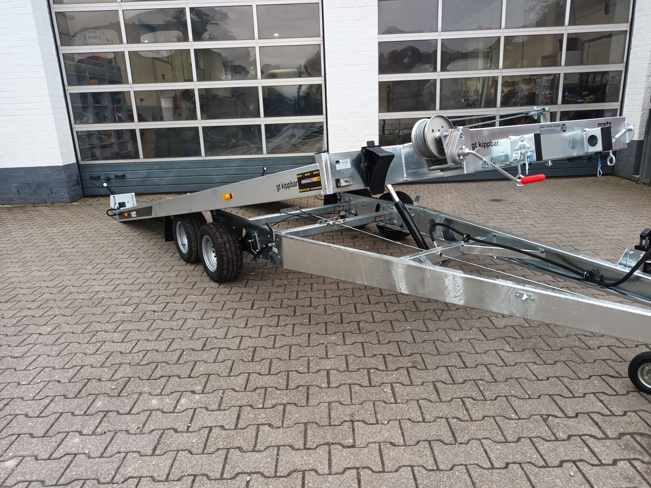 Martz Cartrailer GT KIPP 480/2 3T 480x205cm Profi Lohr Stahl & Aluboden 3000kg 100km/H - Автовоз ремарке: снимка 2 Martz Cartrailer GT KIPP 480/2 3T 480x205cm Profi Lohr Stahl & Aluboden 3000kg 100km/H - Автовоз ремарке: снимка 2