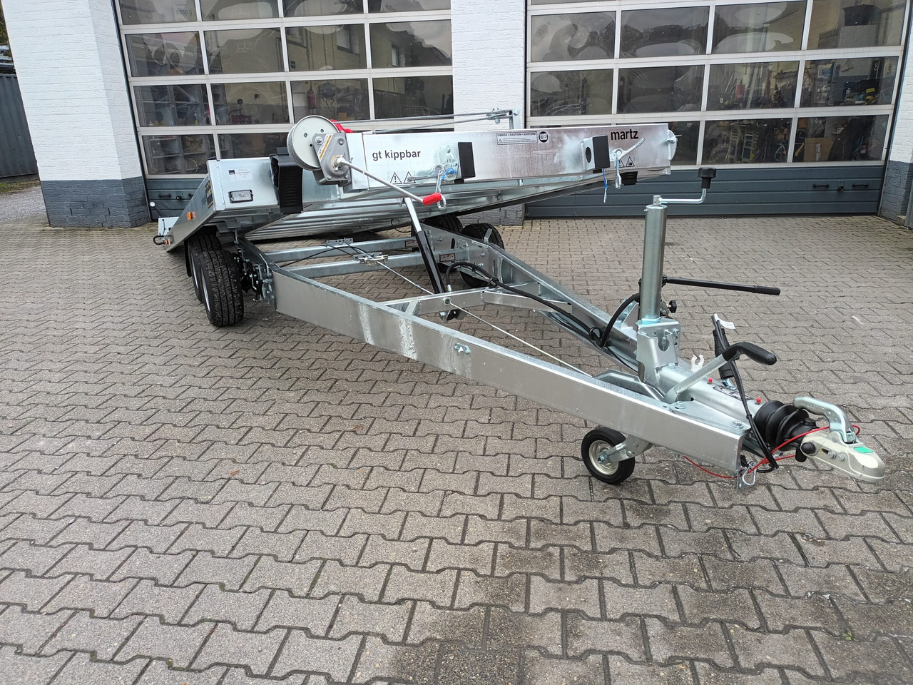 Martz Cartrailer GT KIPP 480/2 3T 480x205cm Profi Lohr Stahl & Aluboden 3000kg 100km/H - Автовоз ремарке: снимка 1 Martz Cartrailer GT KIPP 480/2 3T 480x205cm Profi Lohr Stahl & Aluboden 3000kg 100km/H - Автовоз ремарке: снимка 1