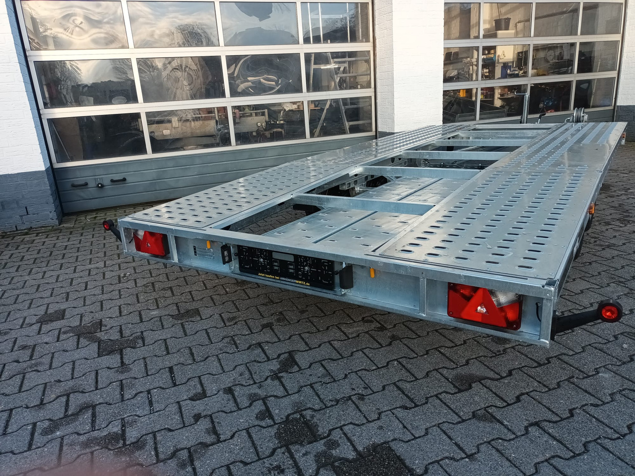 Martz GT UNIDECK PLUS 450/2 S 2,7T Lohr Stahl Fahrschienen Winde 13" 2700kg - Автовоз ремарке: снимка 2 Martz GT UNIDECK PLUS 450/2 S 2,7T Lohr Stahl Fahrschienen Winde 13" 2700kg - Автовоз ремарке: снимка 2
