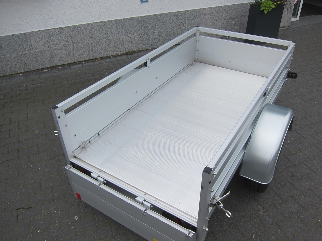 Ремарке за кола PKW Anhänger Koch Aluline+ U2 205x105x40cm ALUBODEN (XS) 750kg 100 km/H: снимка 6