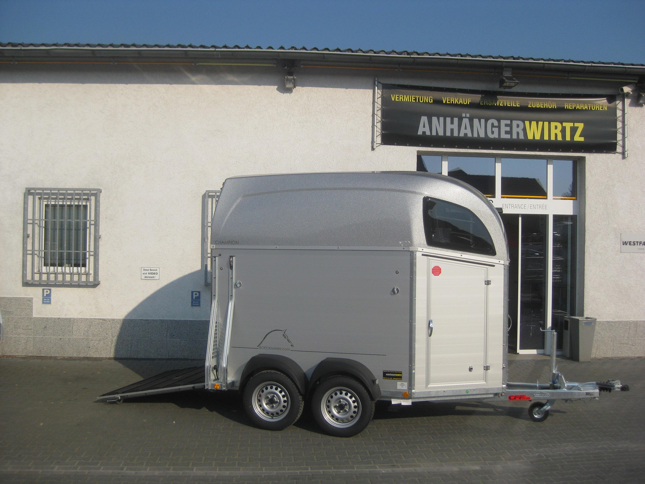Pferdeanhänger Böckmann Champion C 2700kg CFF+ 100 km/H - Ремарке за коне: снимка 5 Pferdeanhänger Böckmann Champion C 2700kg CFF+ 100 km/H - Ремарке за коне: снимка 5