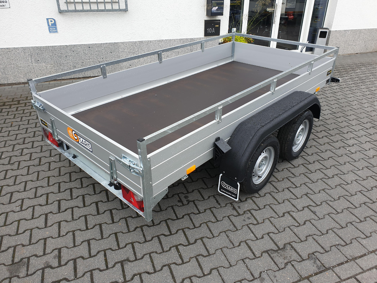 Saris Anhänger FW2000 McAlu Pro MP 305x153x45cm (M) 2000kg - Бордово ремарке/ Платформа: снимка 3 Saris Anhänger FW2000 McAlu Pro MP 305x153x45cm (M) 2000kg - Бордово ремарке/ Платформа: снимка 3