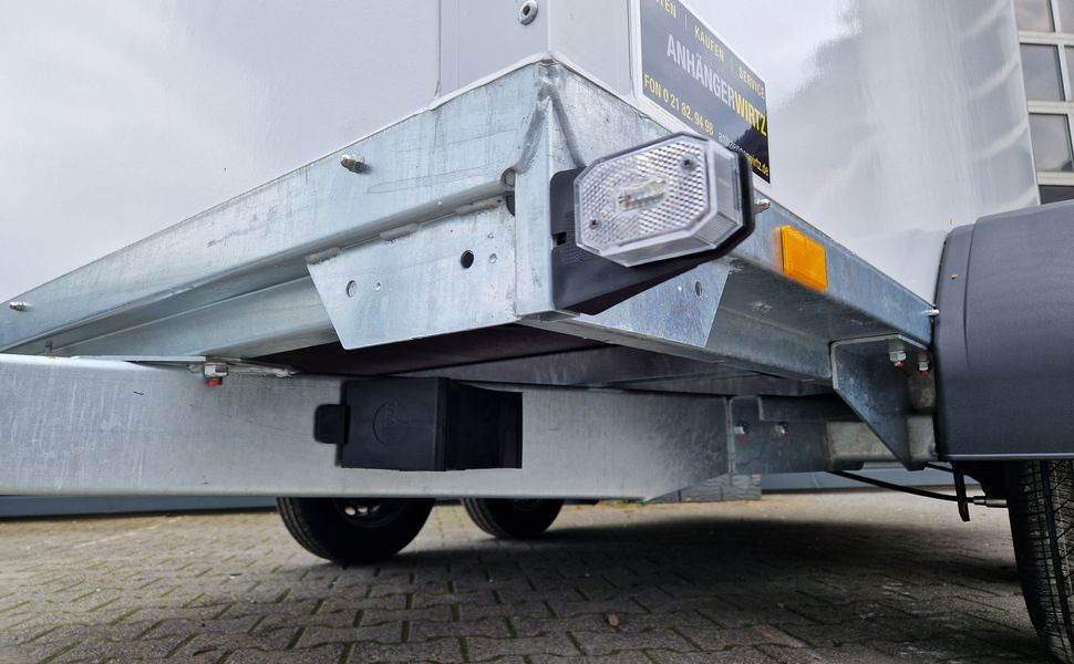 Saris Koffer GO 306 154 200 2000 2 306x154x200cm GFK weiß (M) 2000kg - Затворена каросерия ремарке: снимка 1 Saris Koffer GO 306 154 200 2000 2 306x154x200cm GFK weiß (M) 2000kg - Затворена каросерия ремарке: снимка 1