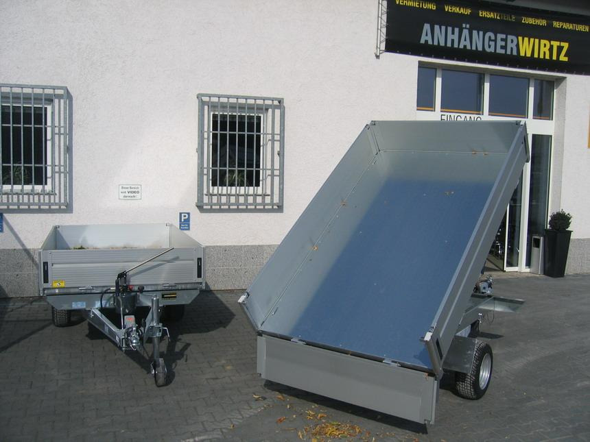 WM Meyer Kipper HLNK 1523/141 231x141x33cm Metallboden 1500kg Aktion Onlinekauf Modell 2022 - Самосвал ремарке: снимка 4 WM Meyer Kipper HLNK 1523/141 231x141x33cm Metallboden 1500kg Aktion Onlinekauf Modell 2022 - Самосвал ремарке: снимка 4