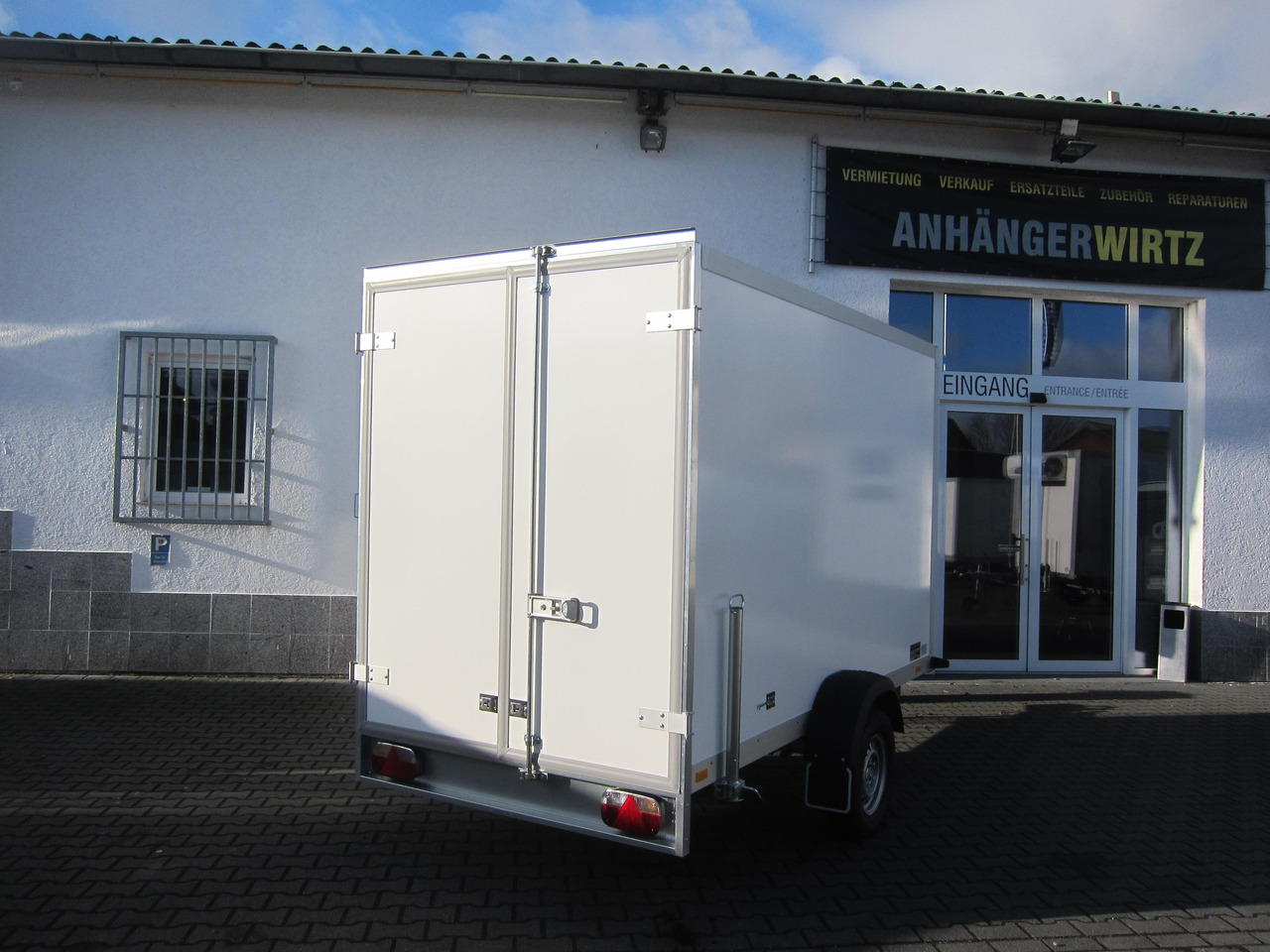 WM Meyer Koffer AZ 1330/151 S30 301x151x185cm (M) 1300Kg Winter Aktion 2024 - Затворена каросерия ремарке: снимка 4 WM Meyer Koffer AZ 1330/151 S30 301x151x185cm (M) 1300Kg Winter Aktion 2024 - Затворена каросерия ремарке: снимка 4