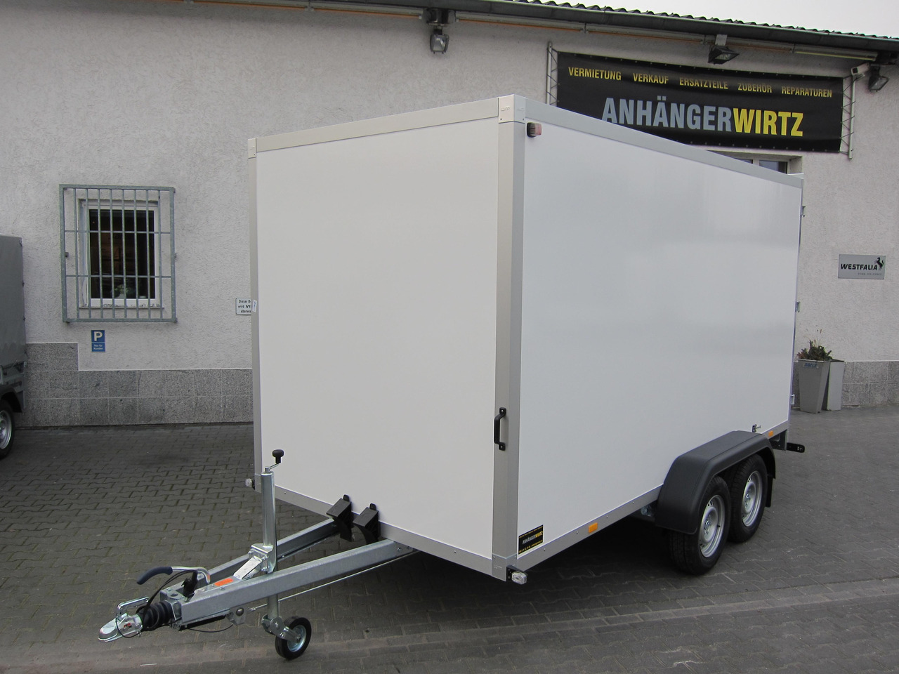 WM Meyer Koffer AZ 2740/185 S35 401x185x205cm (XL) 2700kg Januar Aktion - Затворена каросерия ремарке: снимка 3 WM Meyer Koffer AZ 2740/185 S35 401x185x205cm (XL) 2700kg Januar Aktion - Затворена каросерия ремарке: снимка 3
