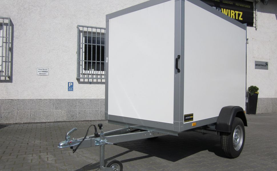 WM Meyer Koffer AZ 7520/106 S35 201x106x130cm XS 750kg ( Garagenhöhe ) Modell 2023 - Затворена каросерия ремарке: снимка 1 WM Meyer Koffer AZ 7520/106 S35 201x106x130cm XS 750kg ( Garagenhöhe ) Modell 2023 - Затворена каросерия ремарке: снимка 1