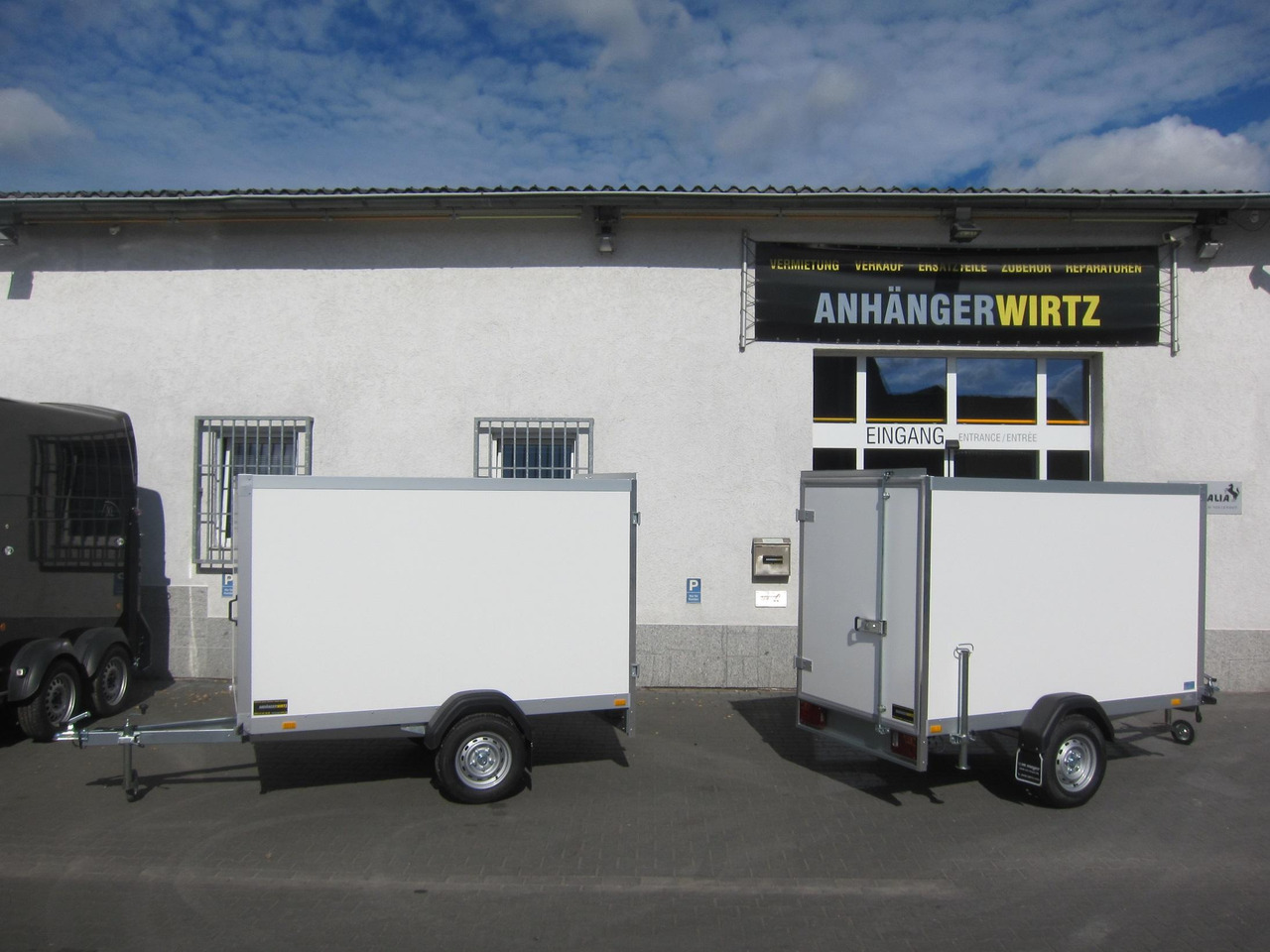 WM Meyer Koffer AZ 7525/126 150 S30 251x126x150cm (S) 750kg online Aktion Modell 2024 - Затворена каросерия ремарке: снимка 2 WM Meyer Koffer AZ 7525/126 150 S30 251x126x150cm (S) 750kg online Aktion Modell 2024 - Затворена каросерия ремарке: снимка 2