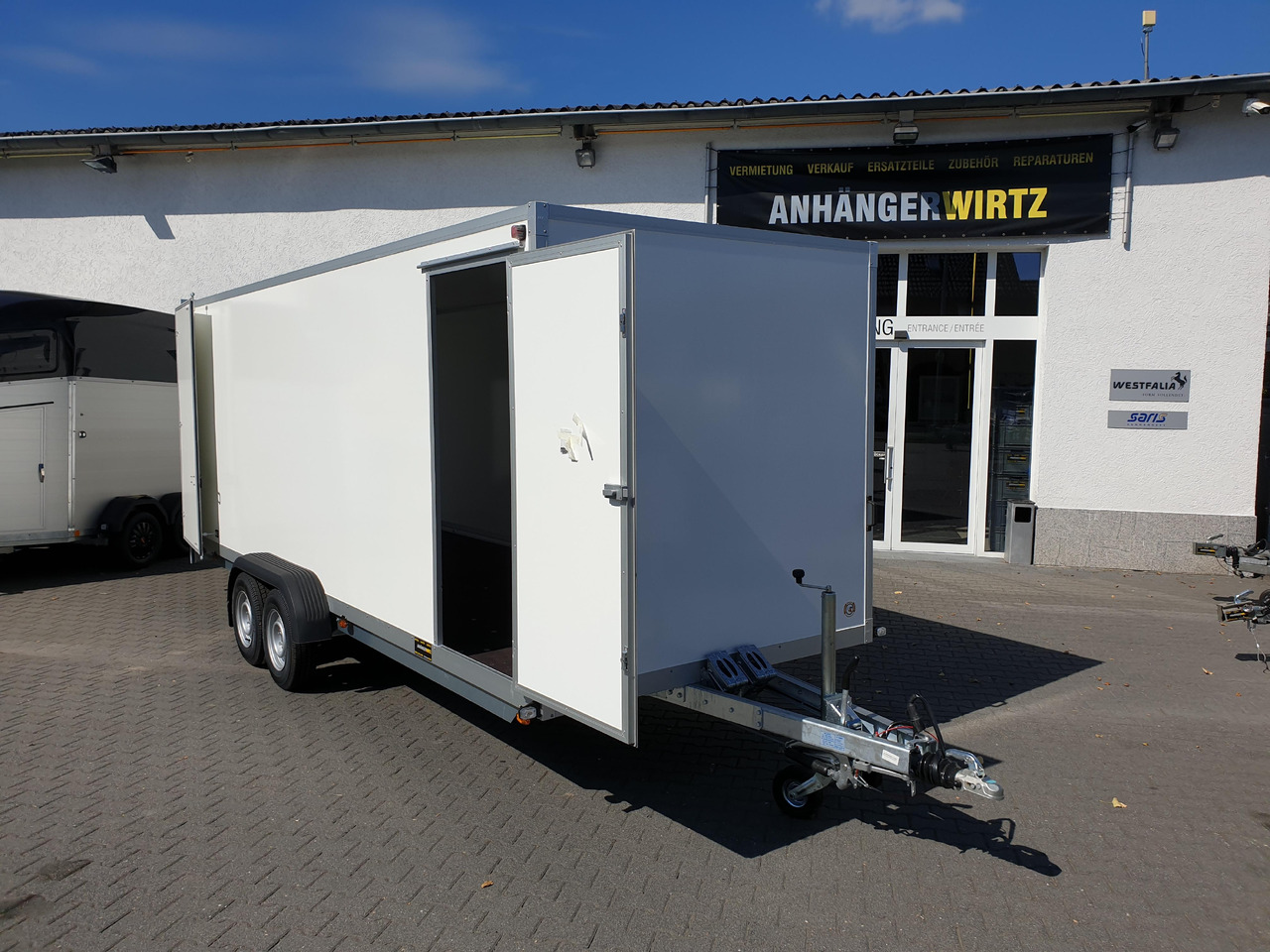 WM Meyer Kofferanhänger AZ 3560/200 S40 601x200x205cm Seitentür Profiline 3500kg Modell 2023 - Затворена каросерия ремарке: снимка 1 WM Meyer Kofferanhänger AZ 3560/200 S40 601x200x205cm Seitentür Profiline 3500kg Modell 2023 - Затворена каросерия ремарке: снимка 1