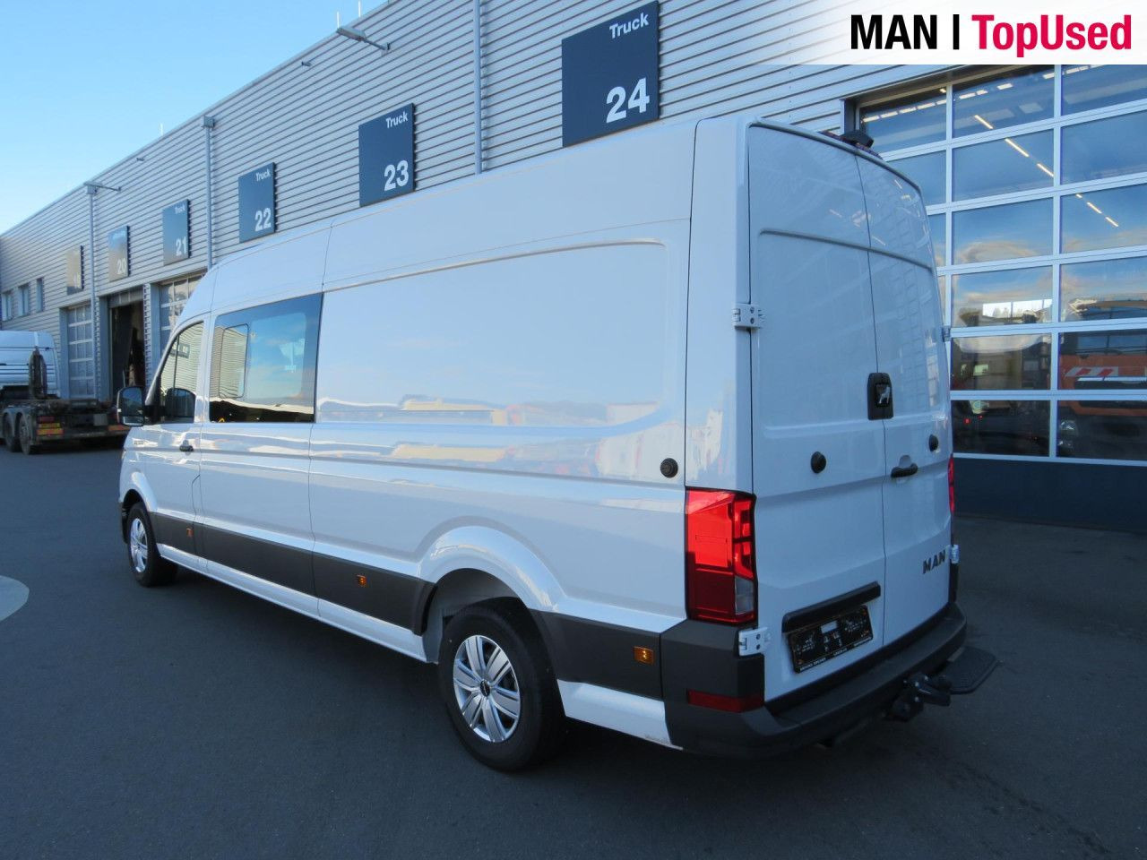 MAN TGE 3.180 4X2F L4H3 SB Doka Kasten Klima AHK ZV - Товарен бус, Бус с двойна кабина: снимка 4 MAN TGE 3.180 4X2F L4H3 SB Doka Kasten Klima AHK ZV - Товарен бус, Бус с двойна кабина: снимка 4