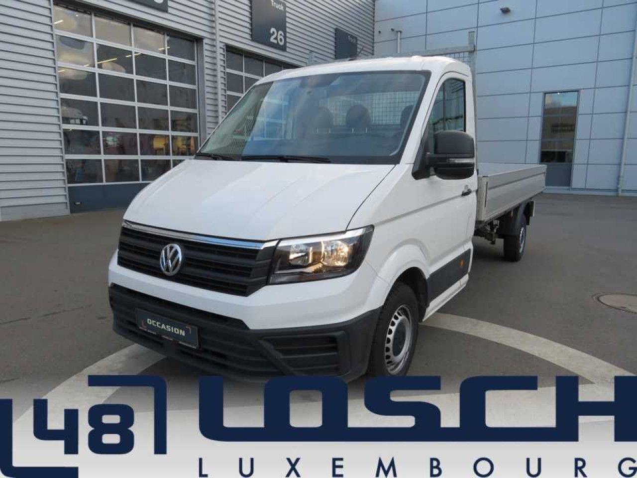 Volkswagen Crafter 35 L4 EK Pritsche Euro6 Klima AHK ZV - Бордови бус: снимка 1 Volkswagen Crafter 35 L4 EK Pritsche Euro6 Klima AHK ZV - Бордови бус: снимка 1