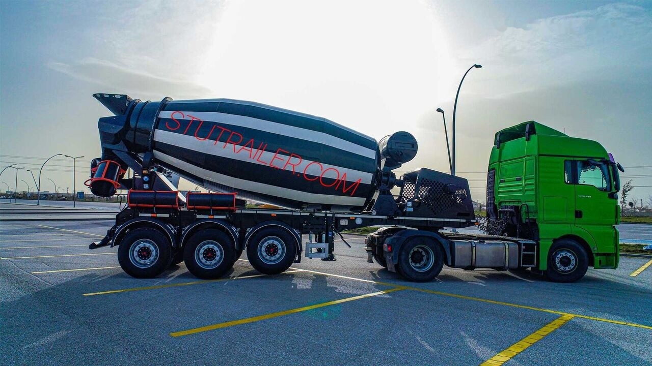 STU 14,7M3 MIXER TRAILER - Полуремарке бетон миксер: снимка 3 STU 14,7M3 MIXER TRAILER - Полуремарке бетон миксер: снимка 3