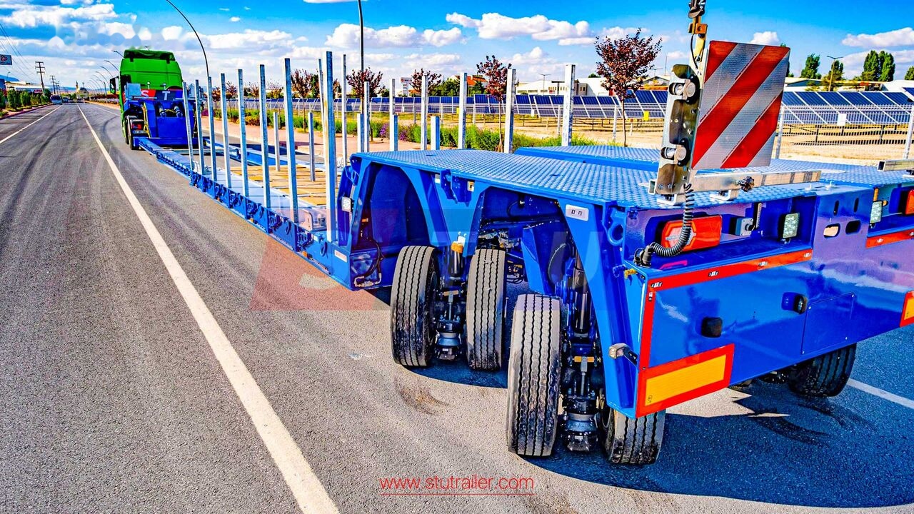 STU 2 Axle Extendable Low Loader - Нискорамна площадка полуремарке: снимка 5 STU 2 Axle Extendable Low Loader - Нискорамна площадка полуремарке: снимка 5