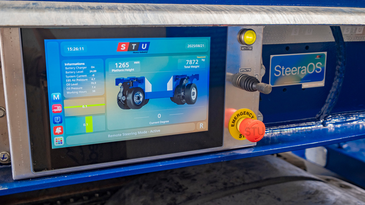 STU 2025 - Нискорамна площадка полуремарке: снимка 5 STU 2025 - Нискорамна площадка полуремарке: снимка 5