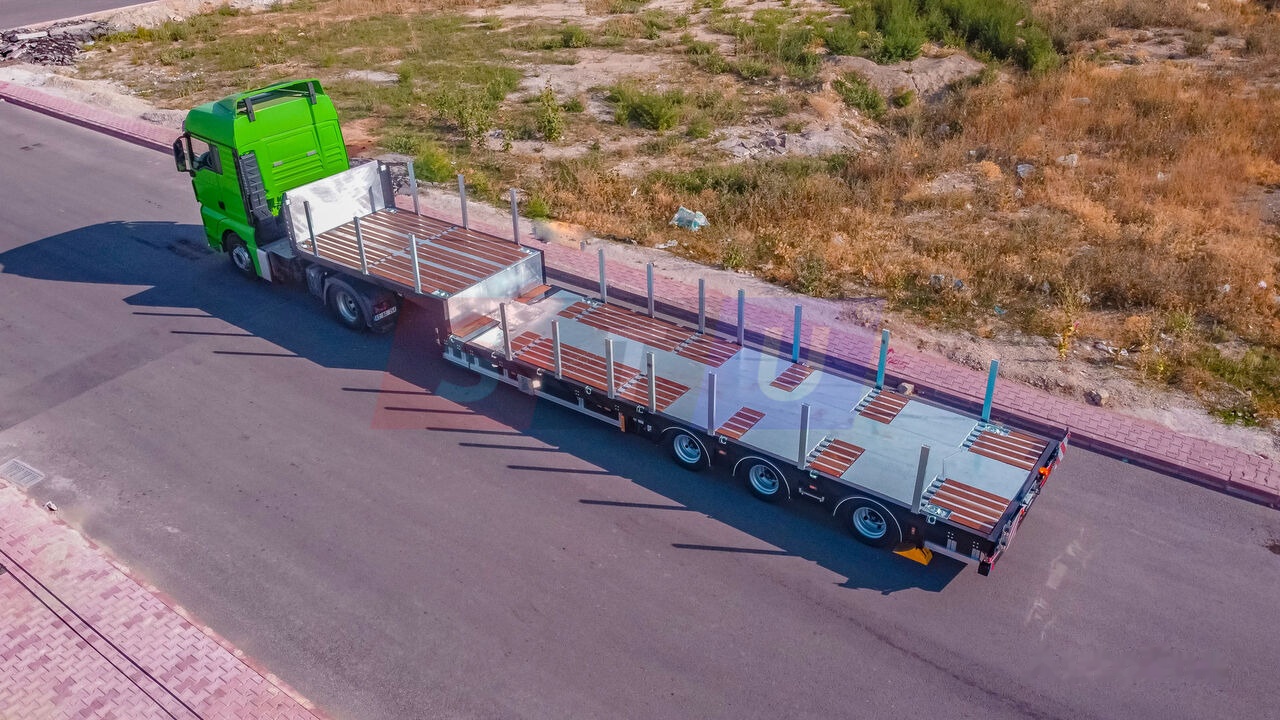 STU 3 Axles Lowbed Trailer - Нискорамна площадка полуремарке: снимка 3 STU 3 Axles Lowbed Trailer - Нискорамна площадка полуремарке: снимка 3