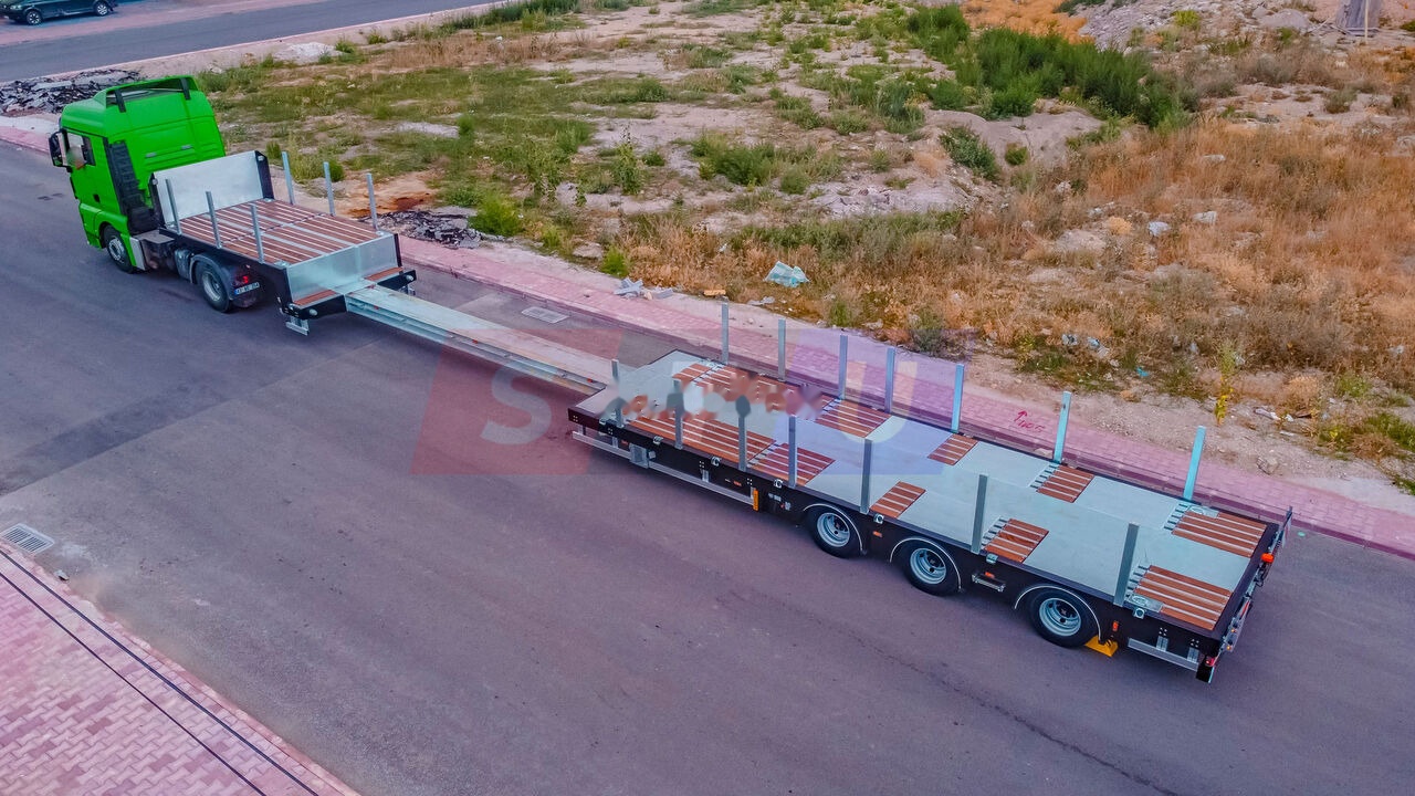 STU 3 Axles Lowbed Trailer - Нискорамна площадка полуремарке: снимка 4 STU 3 Axles Lowbed Trailer - Нискорамна площадка полуремарке: снимка 4