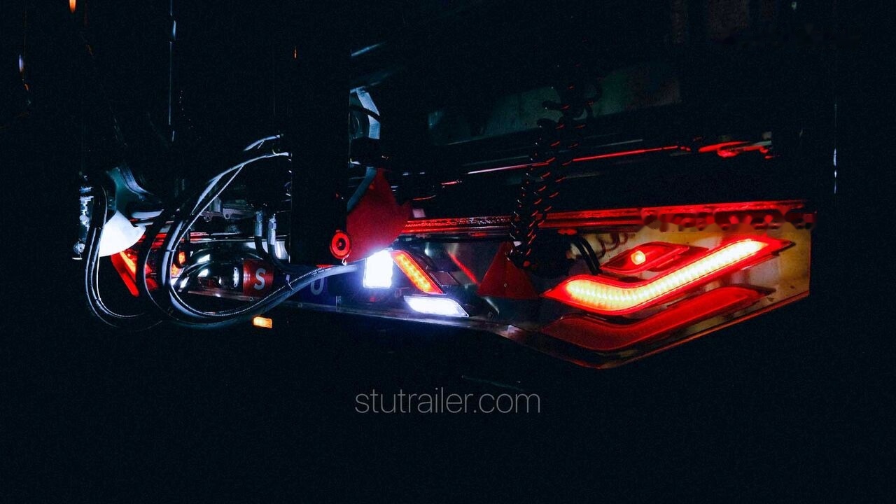 STU 4 Axle Extendable Lowbed Trailer - Нискорамна площадка полуремарке: снимка 4 STU 4 Axle Extendable Lowbed Trailer - Нискорамна площадка полуремарке: снимка 4
