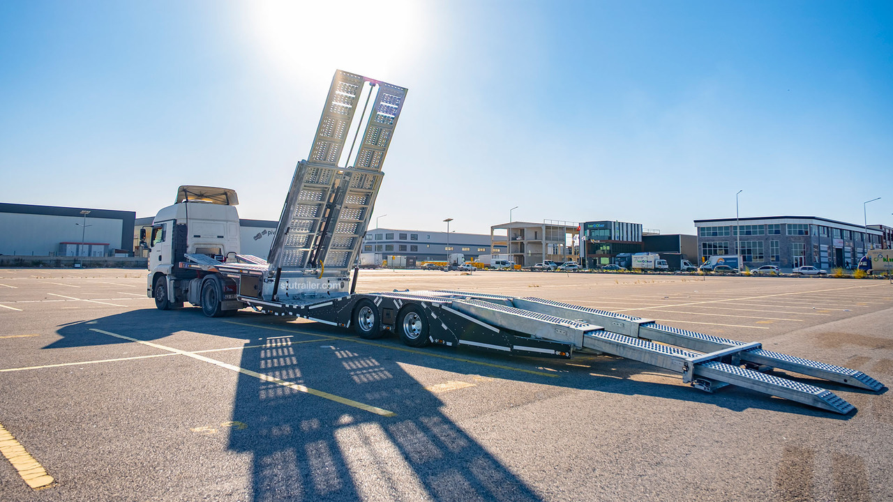 STU 4 Car Carrier Trailer / 2 Axle Car Carrier Trailer - Автовоз полуремарке: снимка 2 STU 4 Car Carrier Trailer / 2 Axle Car Carrier Trailer - Автовоз полуремарке: снимка 2