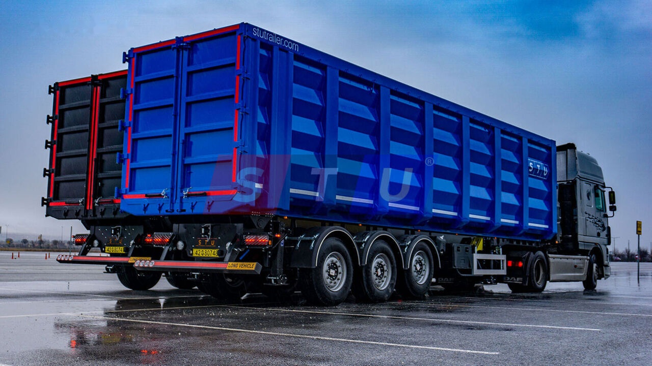 STU 71m3 Tipper Trailer For Scrap Metal - Самосвал полуремарке: снимка 5 STU 71m3 Tipper Trailer For Scrap Metal - Самосвал полуремарке: снимка 5