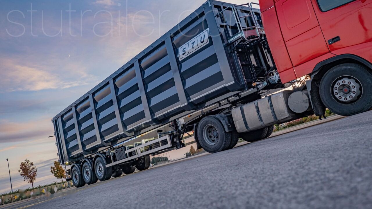 STU 71m3 Tipper Trailer For Scrap Metal - Самосвал полуремарке: снимка 1 STU 71m3 Tipper Trailer For Scrap Metal - Самосвал полуремарке: снимка 1