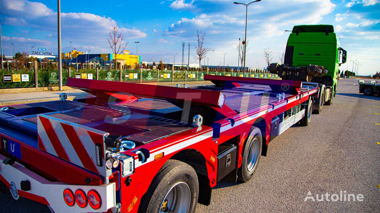 Нови Нискорамна площадка ремарке За превоз на тежка техника STU Boat Drawbar Trailer / Bateau ATTACHE Remorque: снимка 22