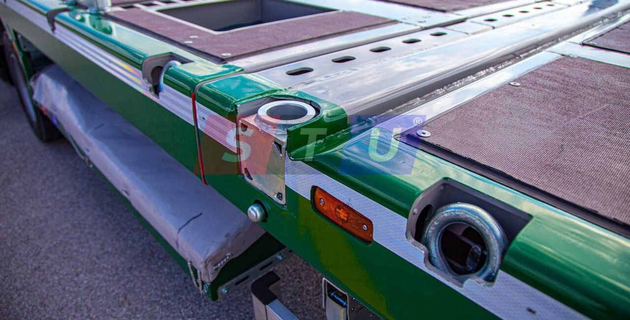 Нови Нискорамна площадка ремарке За превоз на тежка техника STU Boat Drawbar Trailer / Bateau ATTACHE Remorque: снимка 16