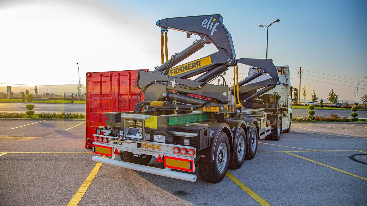 STU Side Lifter Trailer / Side Loader Trailer - Контейнеровоз/ Сменна каросерия полуремарке: снимка 2 STU Side Lifter Trailer / Side Loader Trailer - Контейнеровоз/ Сменна каросерия полуремарке: снимка 2