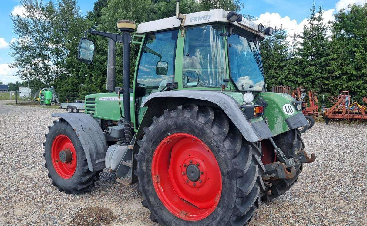 Трактор Fendt 514C: снимка 6