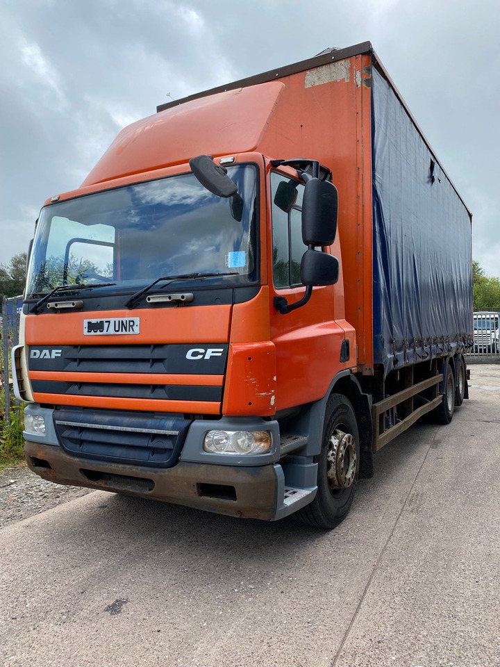 Камион с брезент Daf 75 CF 310 6X2 Curtain side: снимка 1
