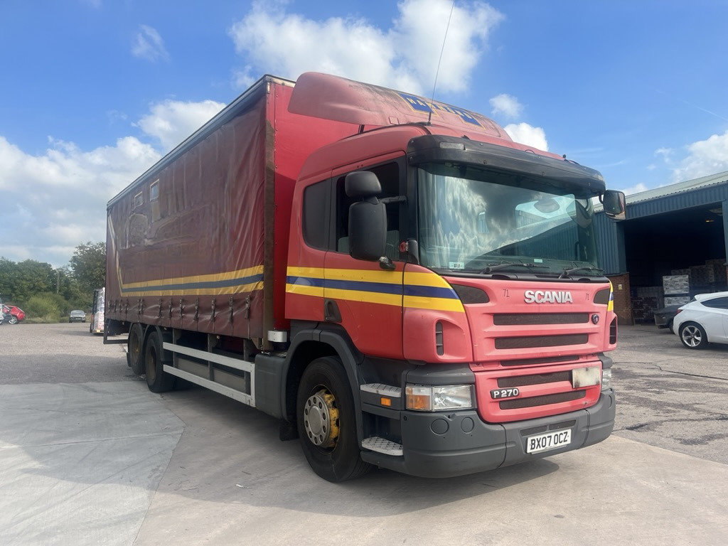 Scania P270 6x2 Curtain side. - Камион с брезент: снимка 2 Scania P270 6x2 Curtain side. - Камион с брезент: снимка 2
