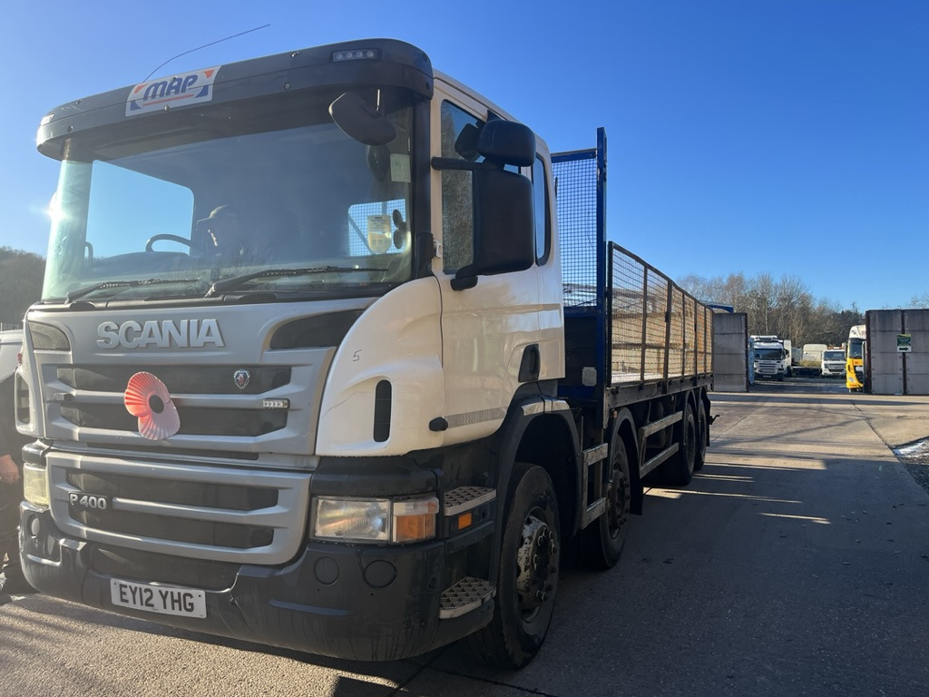 Scania P400 8x4 Rigid - Бордови камион: снимка 1 Scania P400 8x4 Rigid - Бордови камион: снимка 1