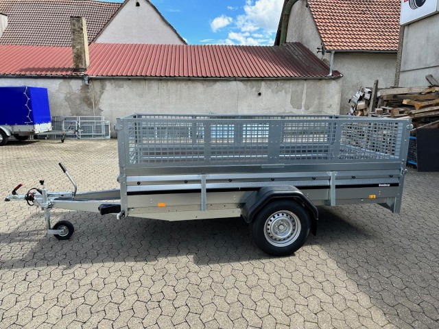Brenderup 2300S Stahl 1,3 to. mit Laubgitter kippbar KV, 3010x1530x400mm - Ремарке за кола: снимка 3 Brenderup 2300S Stahl 1,3 to. mit Laubgitter kippbar KV, 3010x1530x400mm - Ремарке за кола: снимка 3